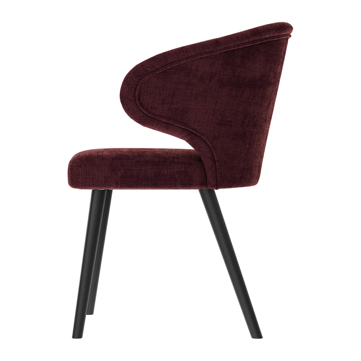 Arkansas spisestol Gabby burgundy