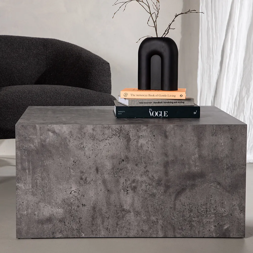 York Sofabord 60x80 cm Grå