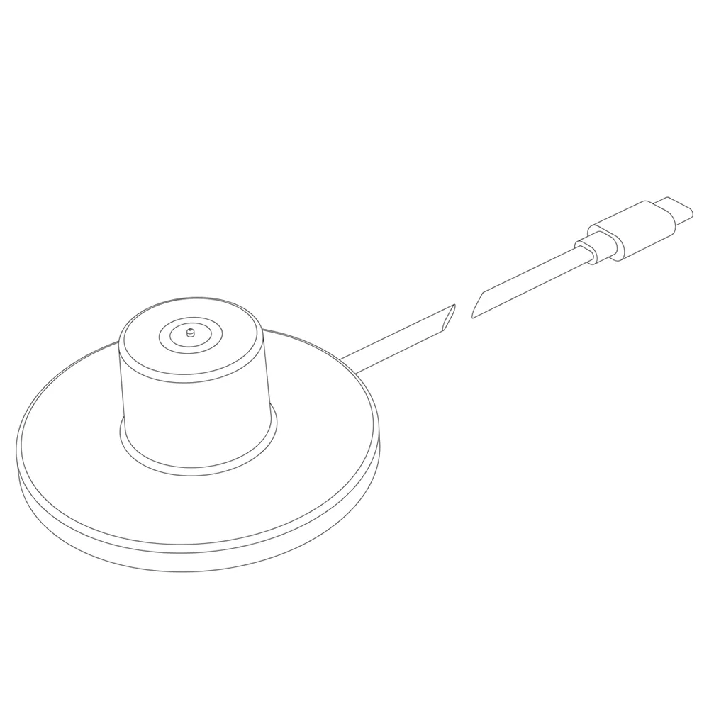 Ease bærbar lampe opladningsstation