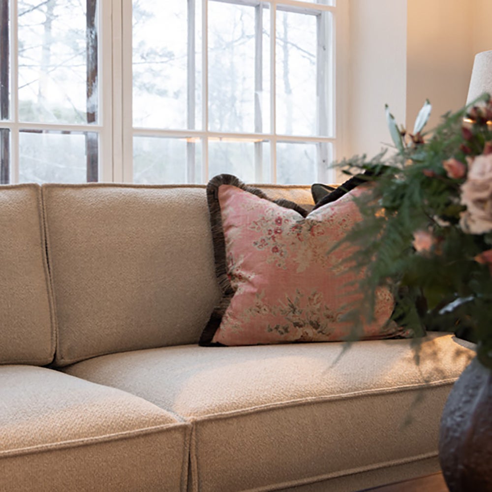 BELLE ROSE pudebetræk -  60x40