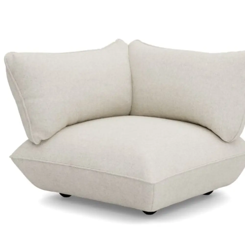 sumo sofa hjørnesektion boucle recycled beige