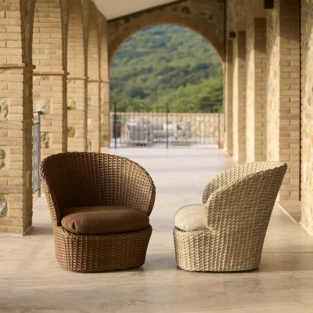 Coast lænestol med drejefunktion Umber brown