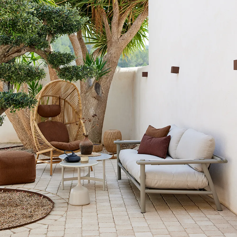 Sticks 2-personers sofa Taupe