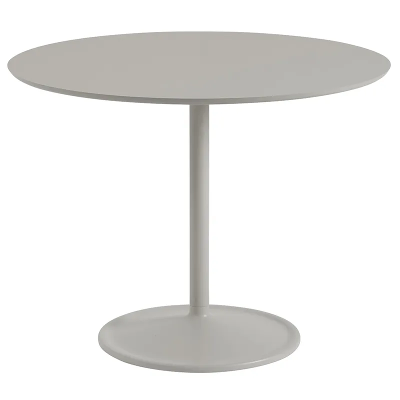 Muuto, Soft spisebord 95 - Grey Linoleum Grey