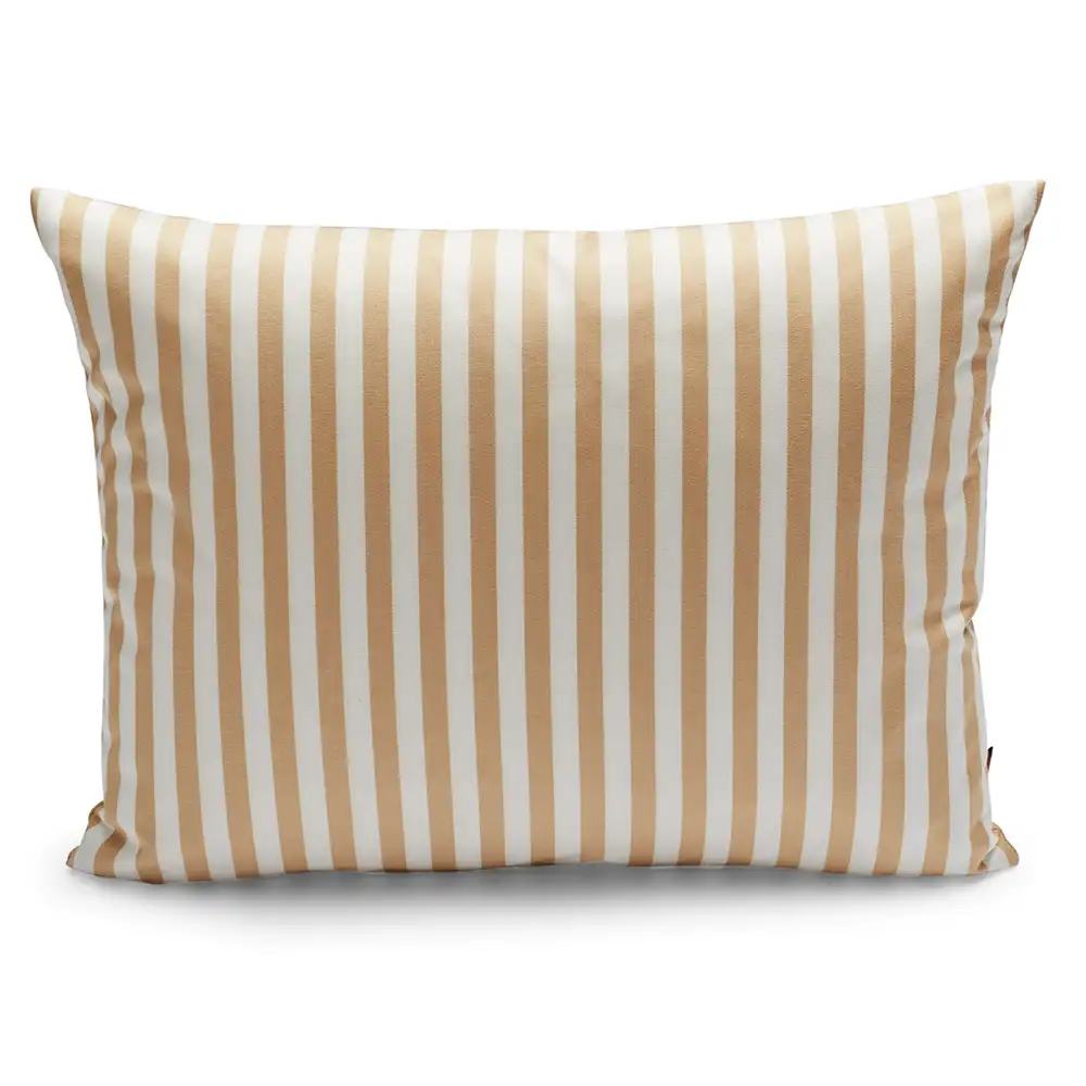 Skagerak, Barriere Dekorativ pude 60x50 cm Yellow Stripe