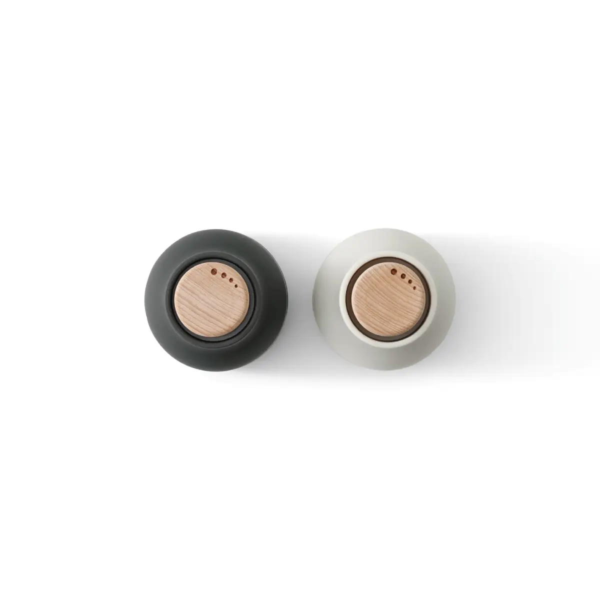 Bottle Grinder 2-pak Lille - Ask, Kulstof / Bøg