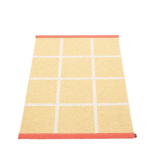 Vævet Tæppe Criss Pop Pale Yellow