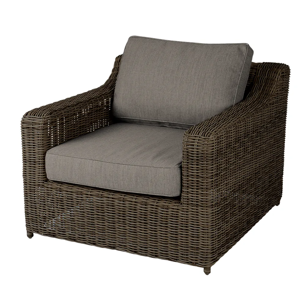 Glendon lænestol  Dark brown / Soft moose