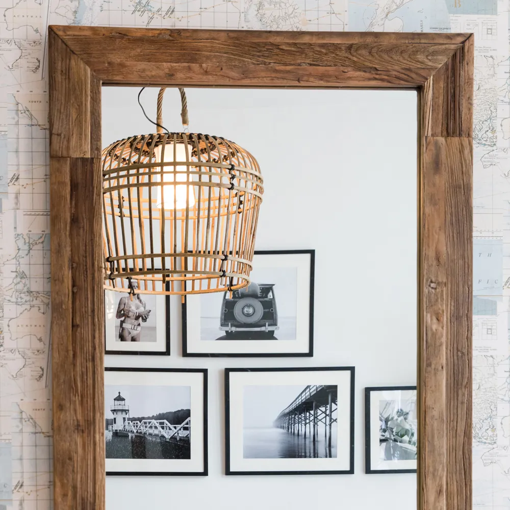 Beach House spejl 180x90 cm