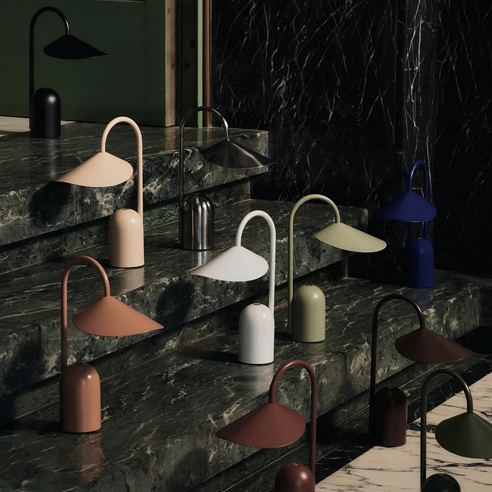 Arum Transportabel lampe Cashmere