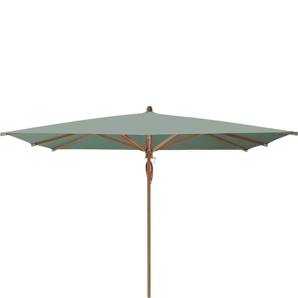 Glatz Teakwood parasoll 330×330 cm Kat.5 588 Olive