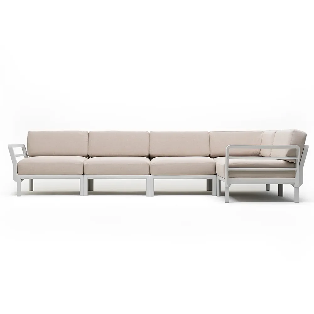 Nardi, Maximo 5 hjørnesofa Gesso - Perla