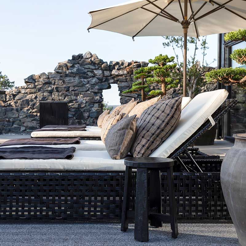 Solseng Orlando Classic Polyrattan Sort Ekskl. Hynde Artwood