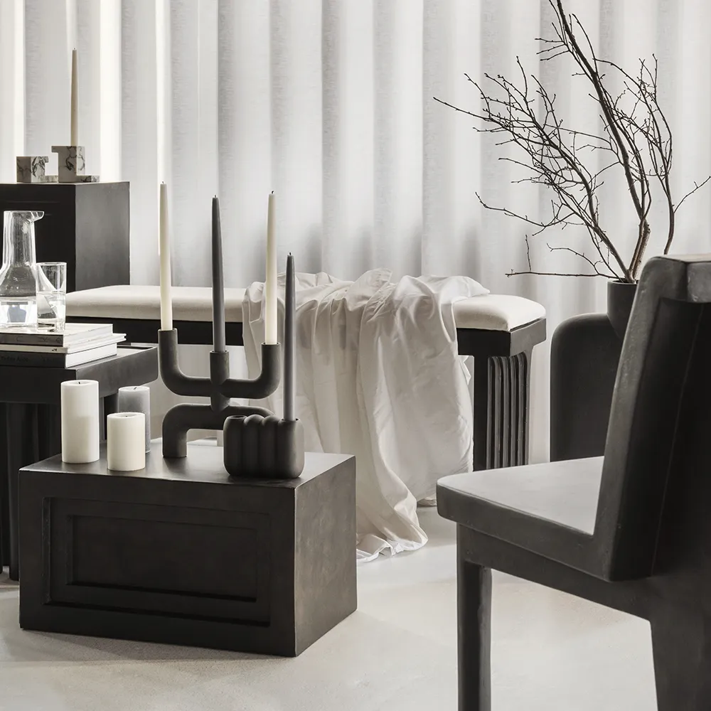 Brutus Slim Spisestol - Kaffe