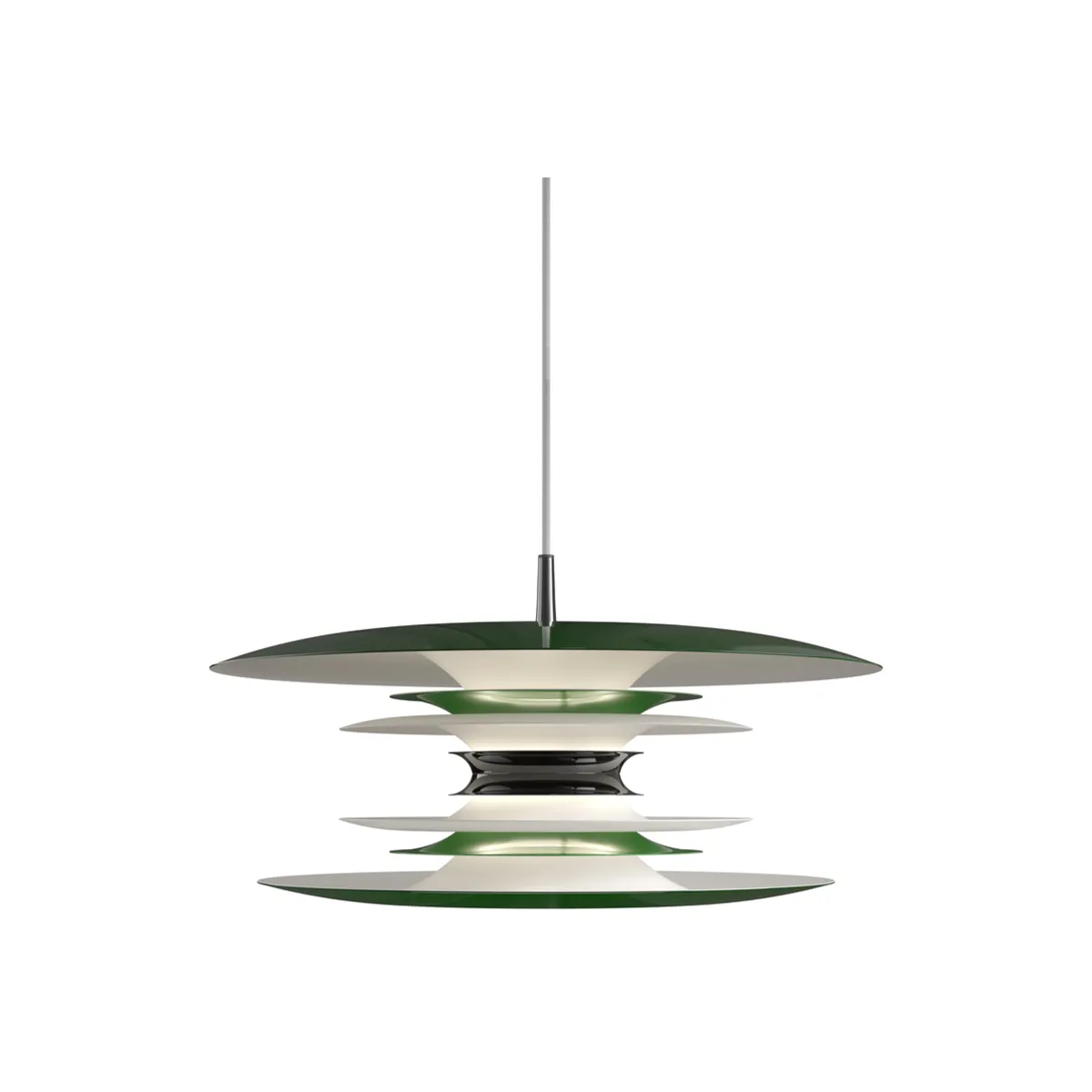 Diablo loftpendel Ø50 cm metal skovgrøn