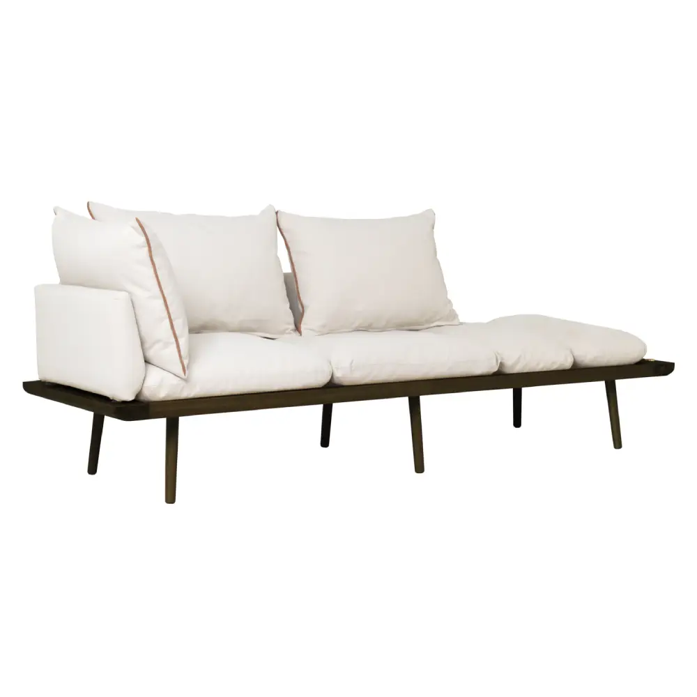 Umage, Lounge Around 3-personers sofa Dark Oak/White Sands