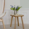 Paff Side Table Sidebord Høj Eg/Pearl White