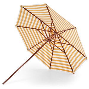 Messina Parasol Ø270 Cm Golden Yellow Stripes