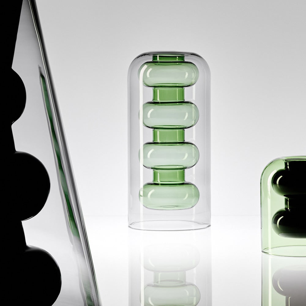  Bump Vase Høj Grøn