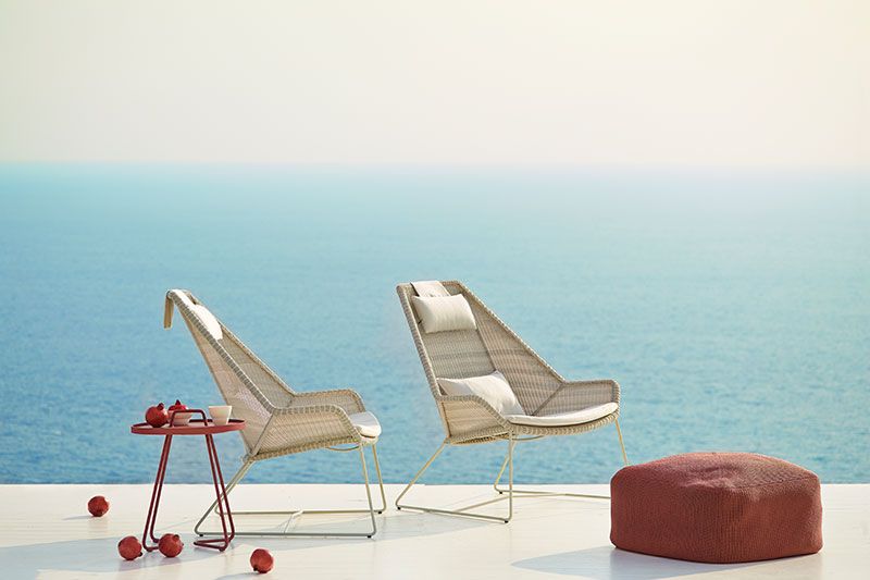 Breeze Lounge lænestol hvid 