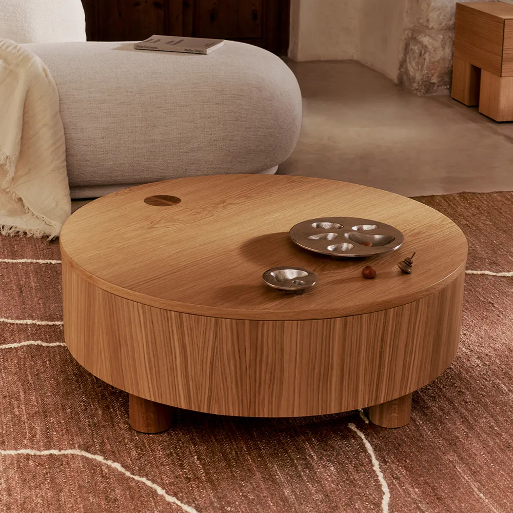 Håndvævet Tæppe i Jute Gesso Terracotta 170x240 cm