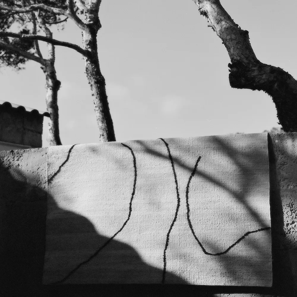 Håndvævet Tæppe i Jute Gesso Off-White 170x240 cm