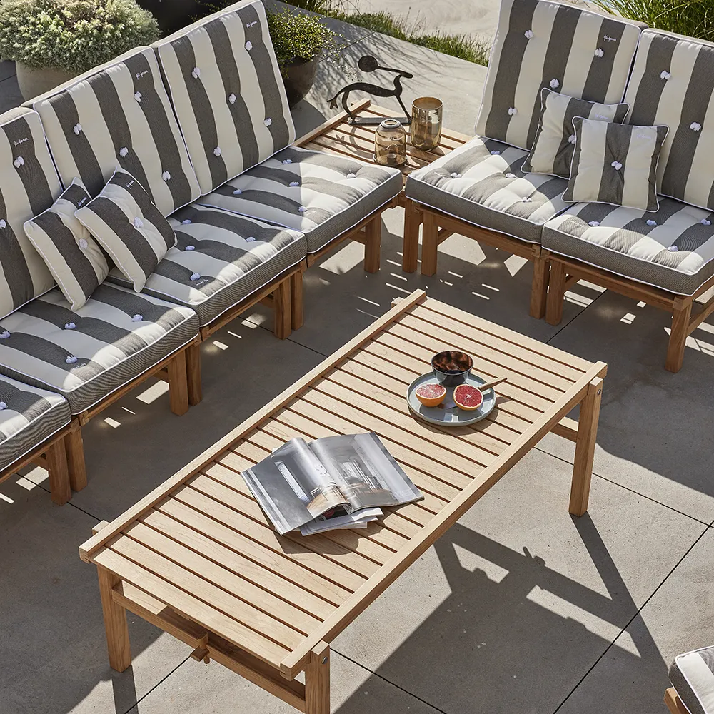 Lænestol Bygbar teak