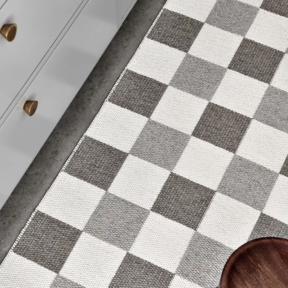 Pix tæppe 70x160 cm Army/Vanilla/Sage 