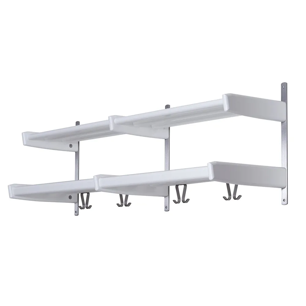 Meja Hattehylde 115 cm 2 hylder Hvidlakeret birk