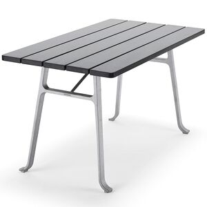 Seriff bord 73x130 cm natur/sort