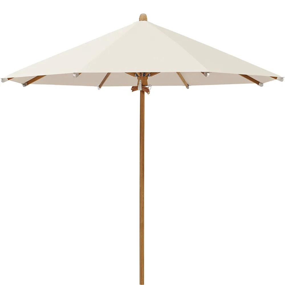 Glatz Teakwood parasol 300 cm Kat.5 523 Champagner
