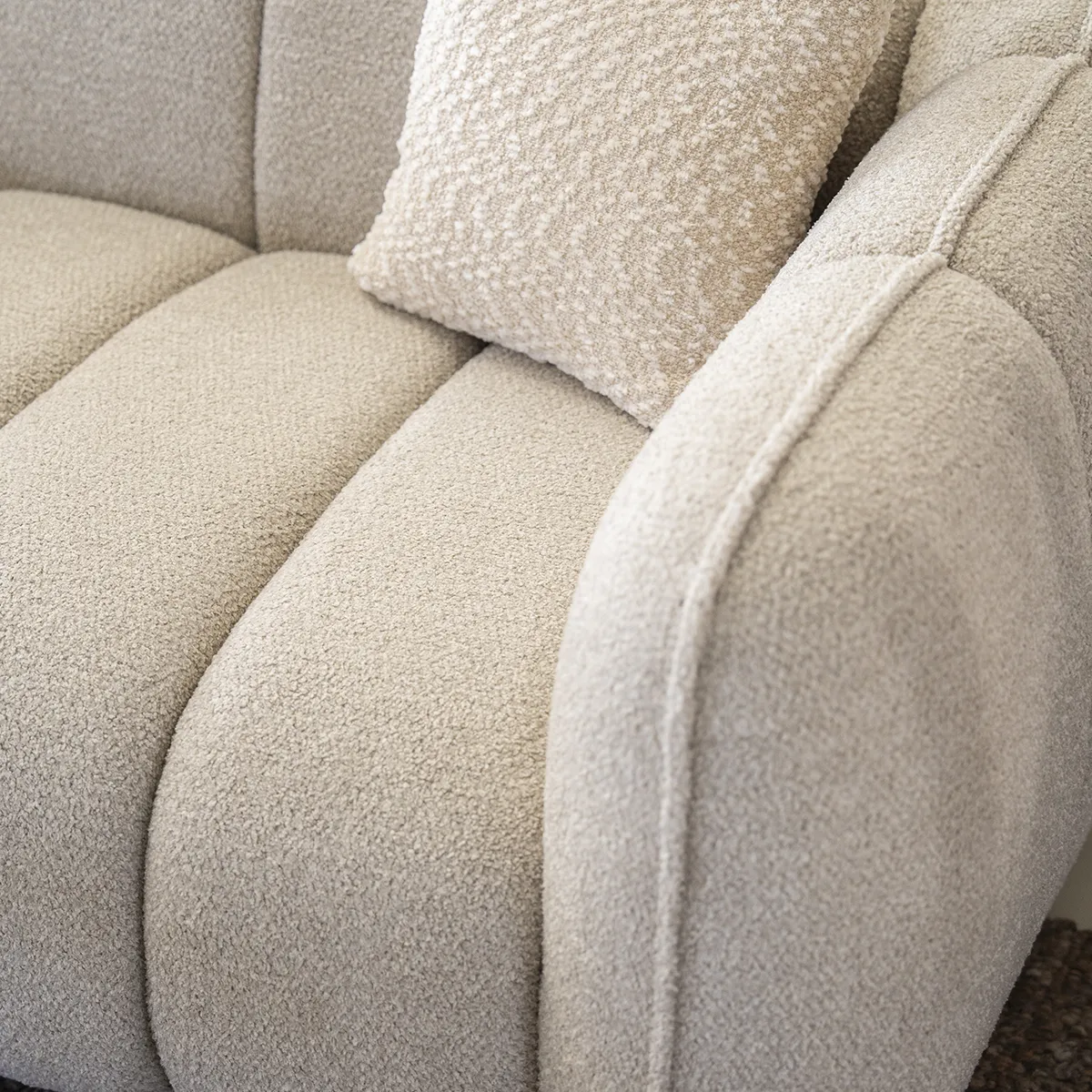 Sofa Cubetto (2,5-personers) Taupe