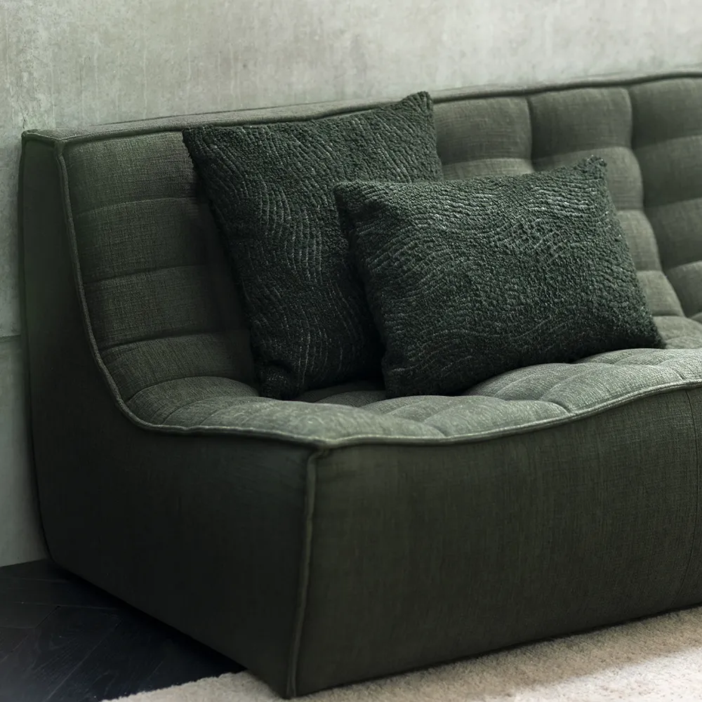 Pudebetræk Wave 60x40 cm Forest