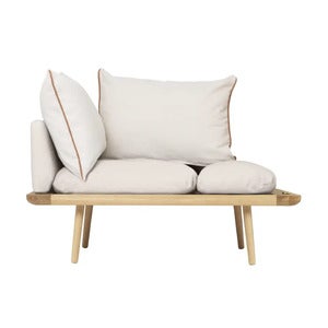 Lounge Around 1,5-personers sofa Oak/White Sands