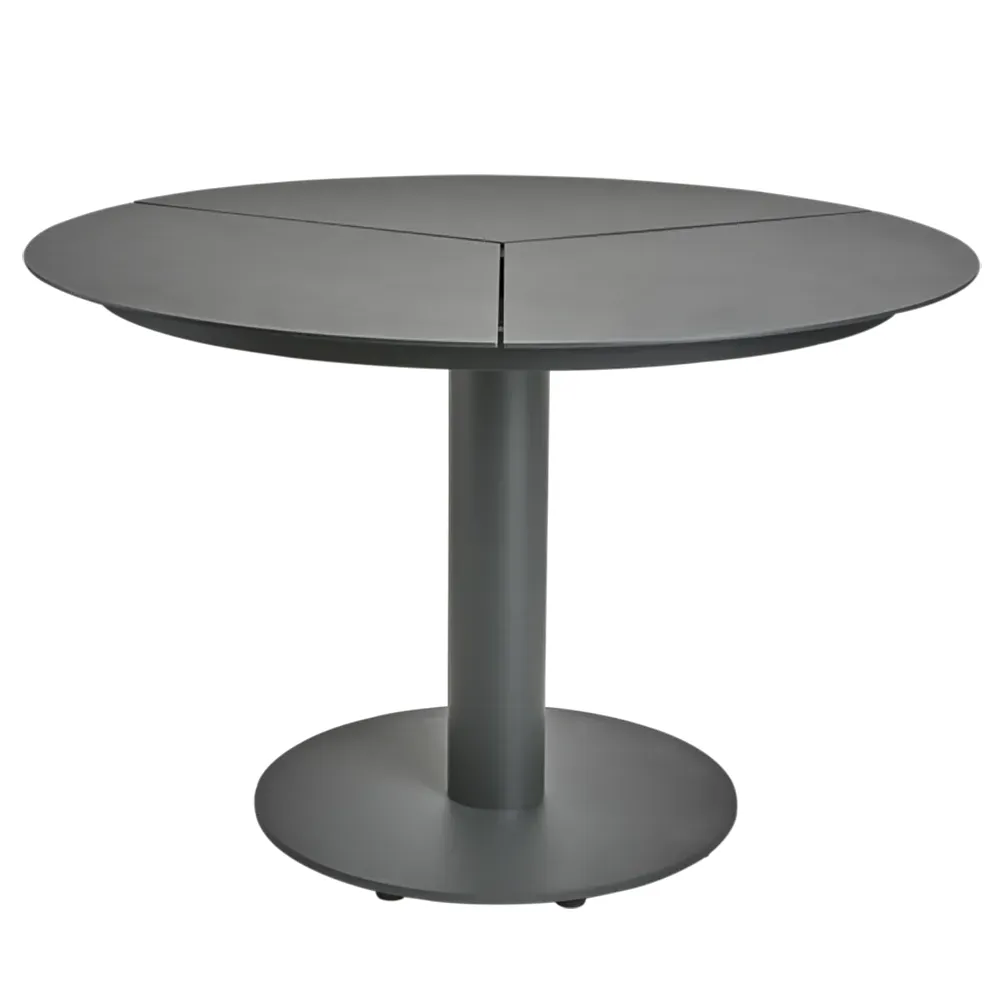 Peace havebord Ø 110 cm antracit - Havebord > Runde haveborde - Brafab - Enggården Havemøbler