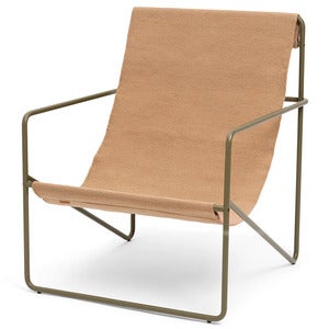 Desert Lounge Lænestol Olive/Sand