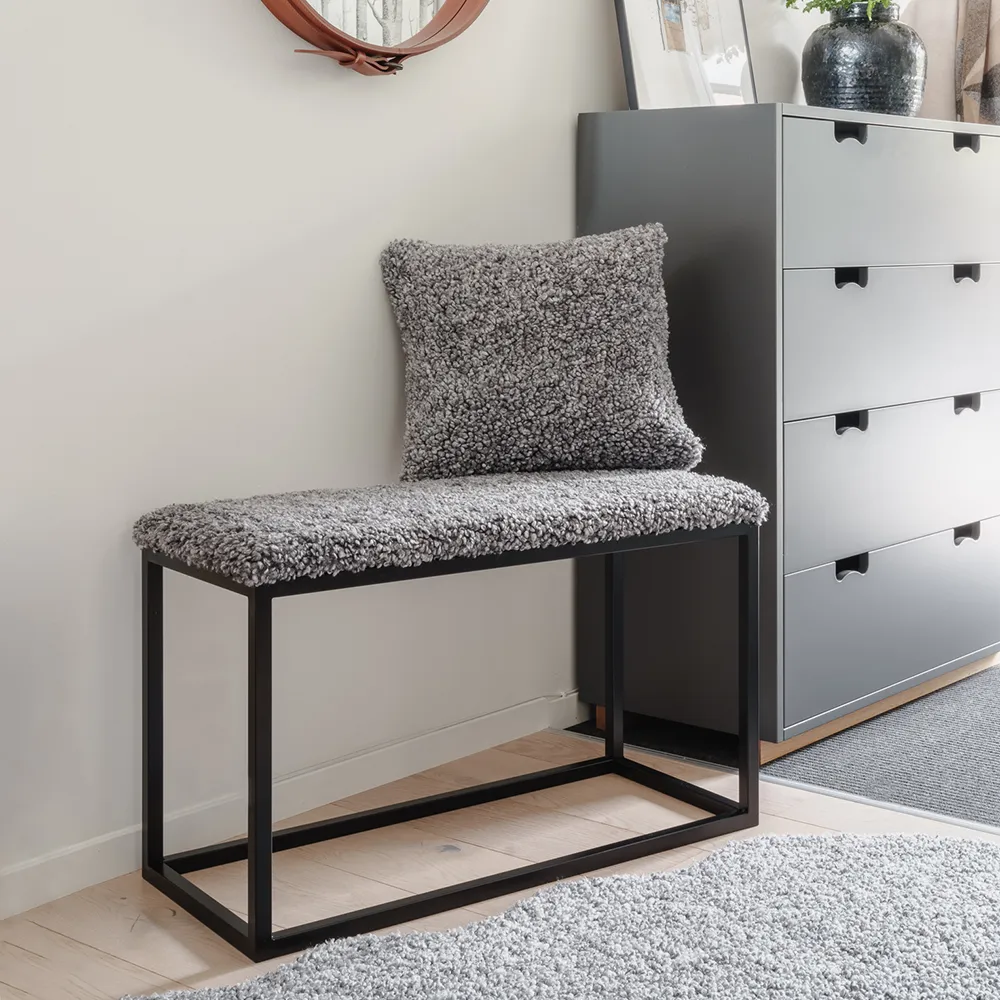 Lumme pyntepude 45x45 cm Stone