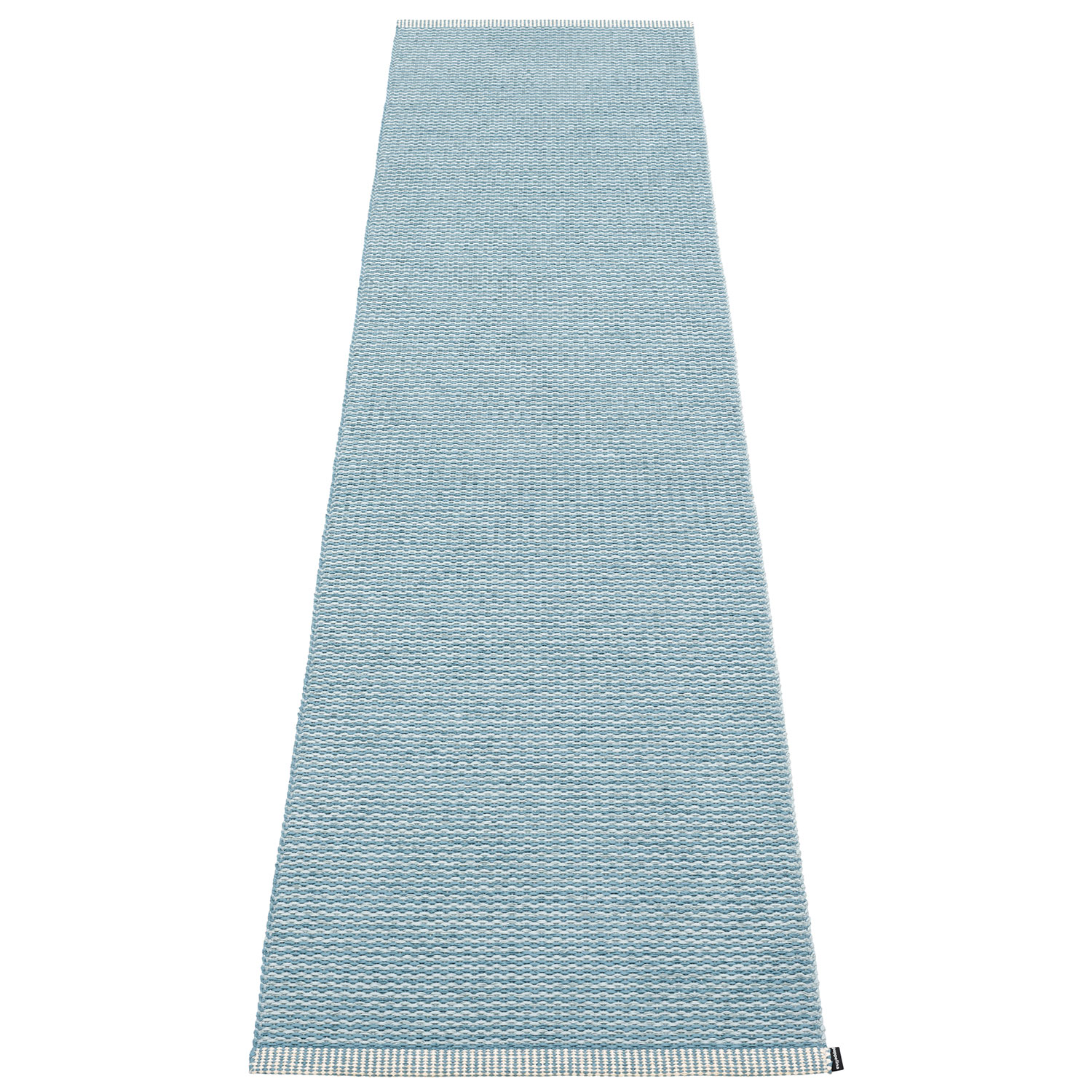 Pappelina Mono tæppe 60×250 cm blue fog / dove blue