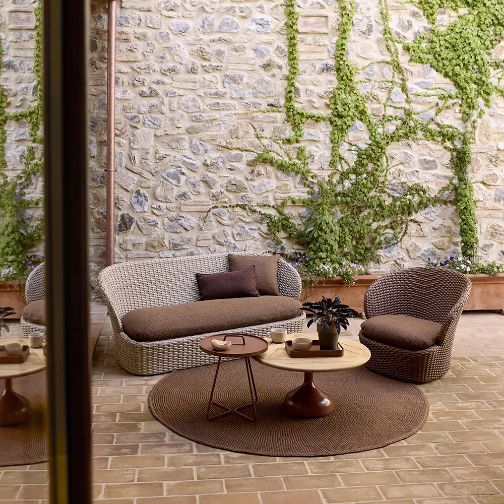 Coast lænestol med drejefunktion Umber brown