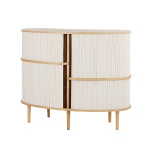Audacious Highboard Skab Eg/White Sands