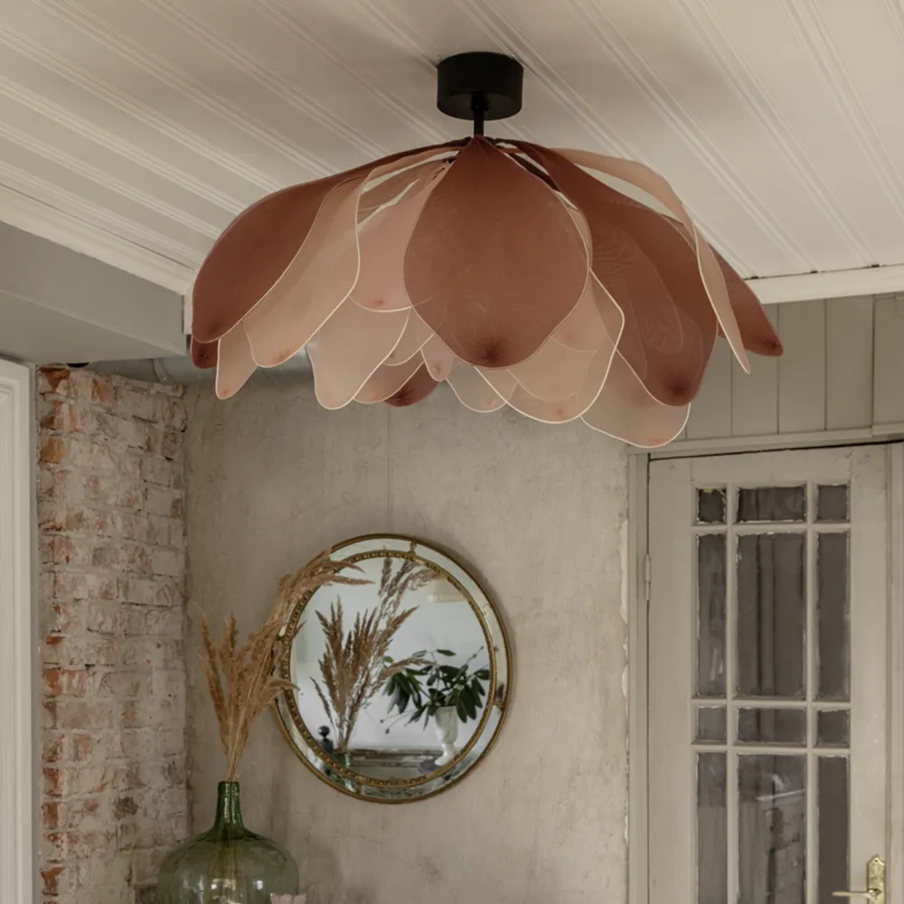 Lou Lou plafond Ø80cm pink