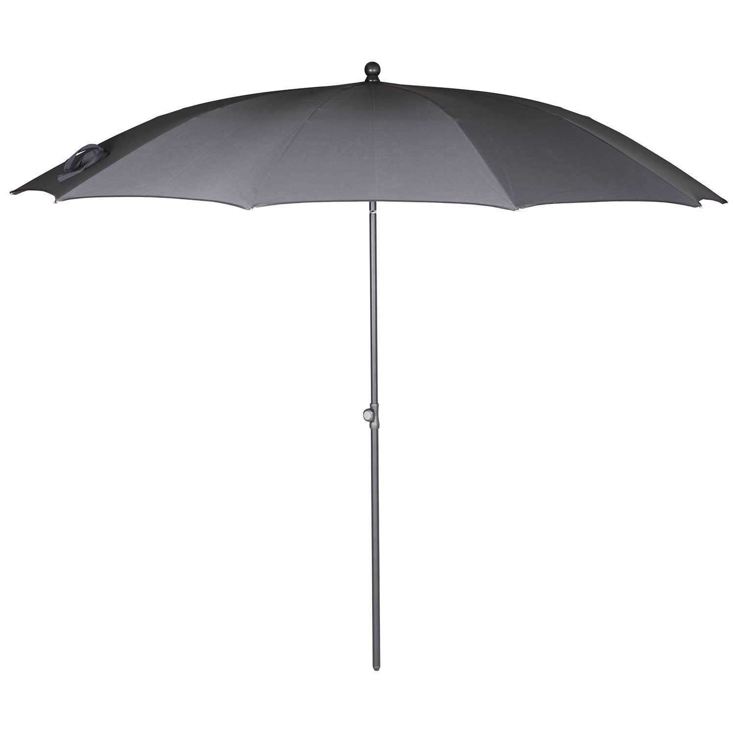 Elios parasol 280 cm i antracit/gråt stål