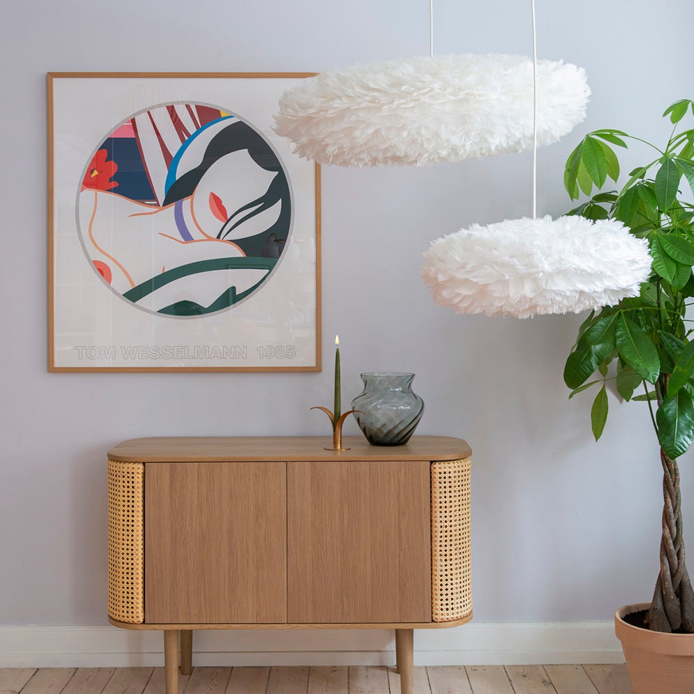 Eos Esther lampeskærm Large Ø82 cm Light Blue