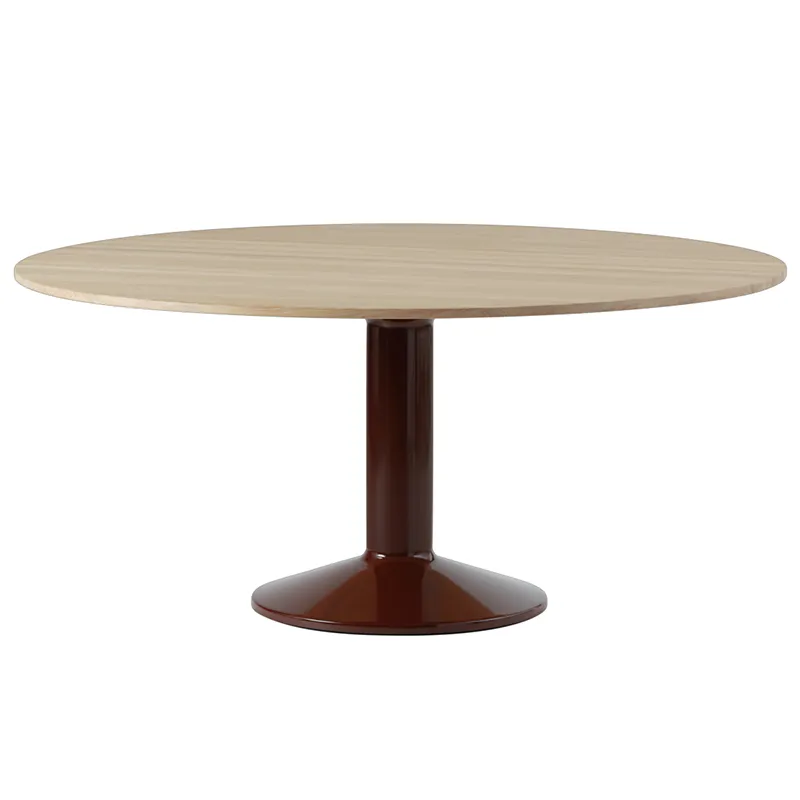 Muuto, Midst spisebord 160 cm - Oiled Oak Dark Red