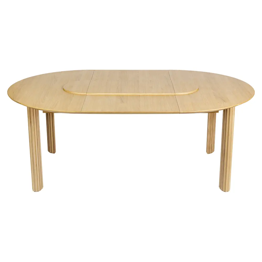 Comfort Circle Spisebord med udtræk 132-202x132 Oak