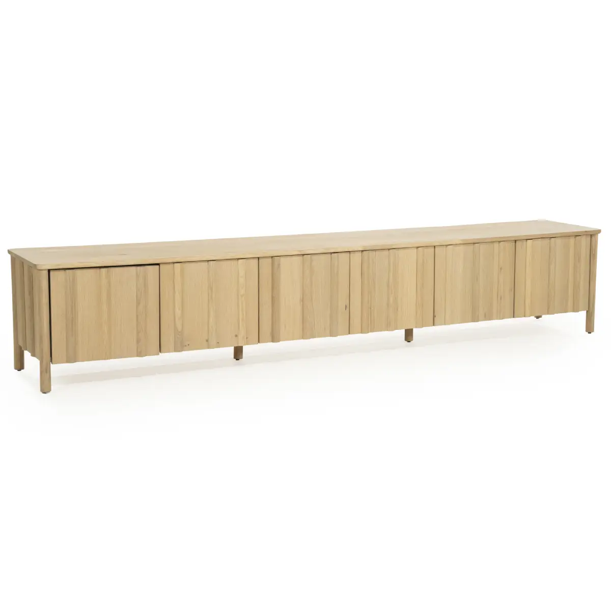 Jake 6 drs. TV-skab - natur