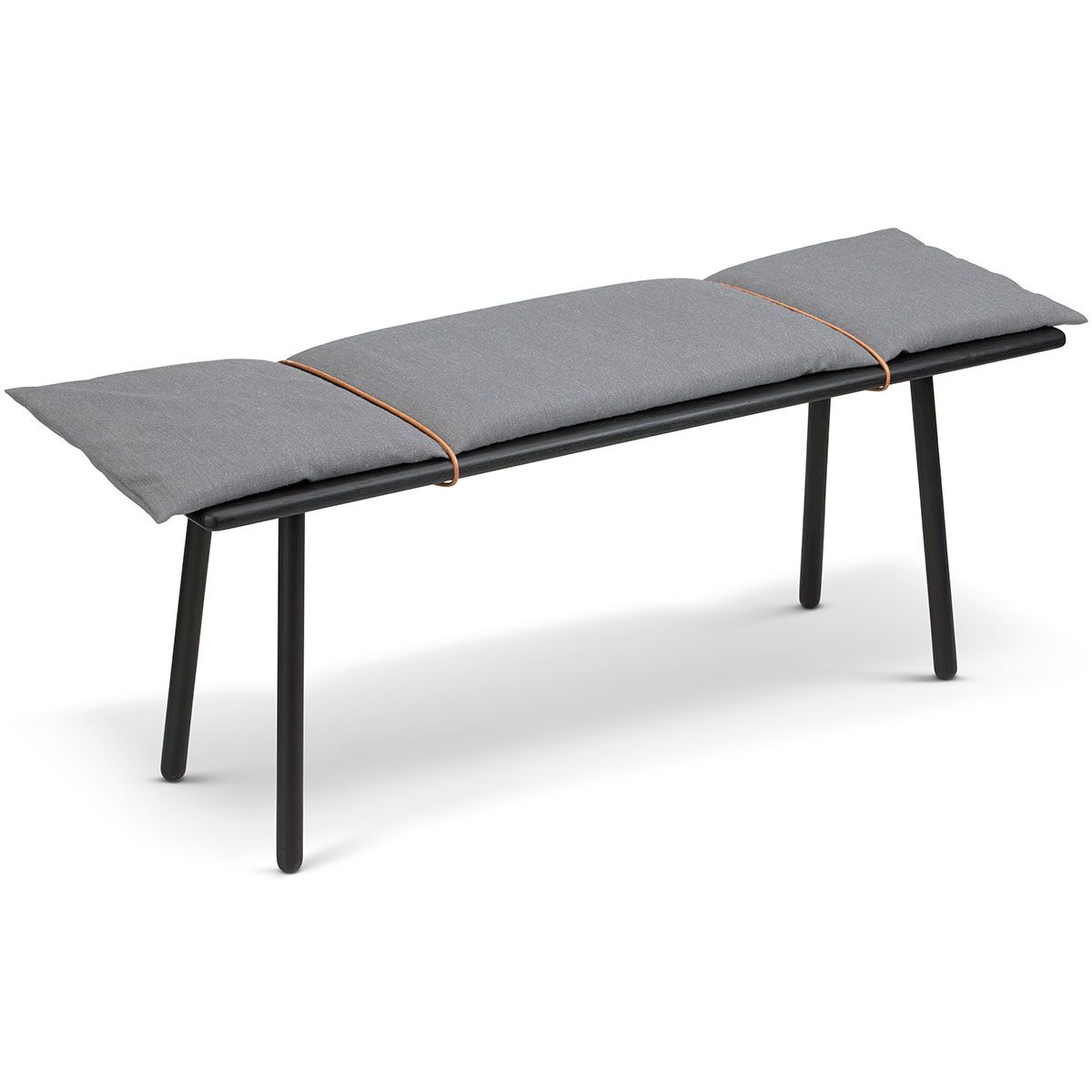 Skagerak, Georg bænk 124x38 cm sort eg