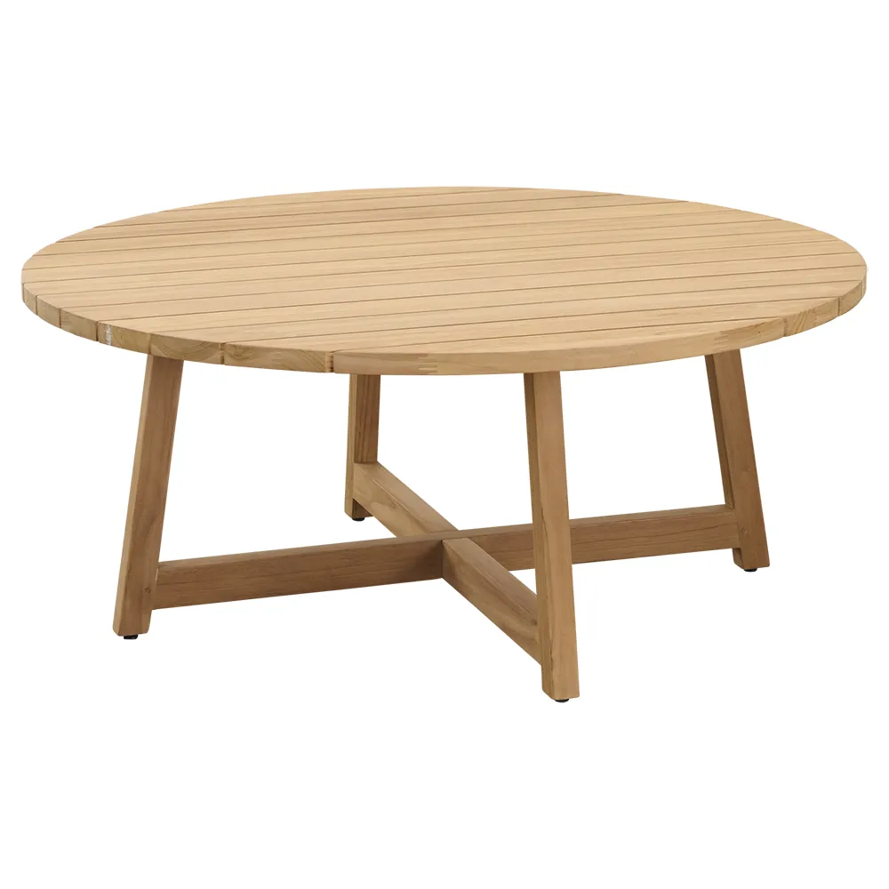 Victor sofabord Ø120 cm teak
