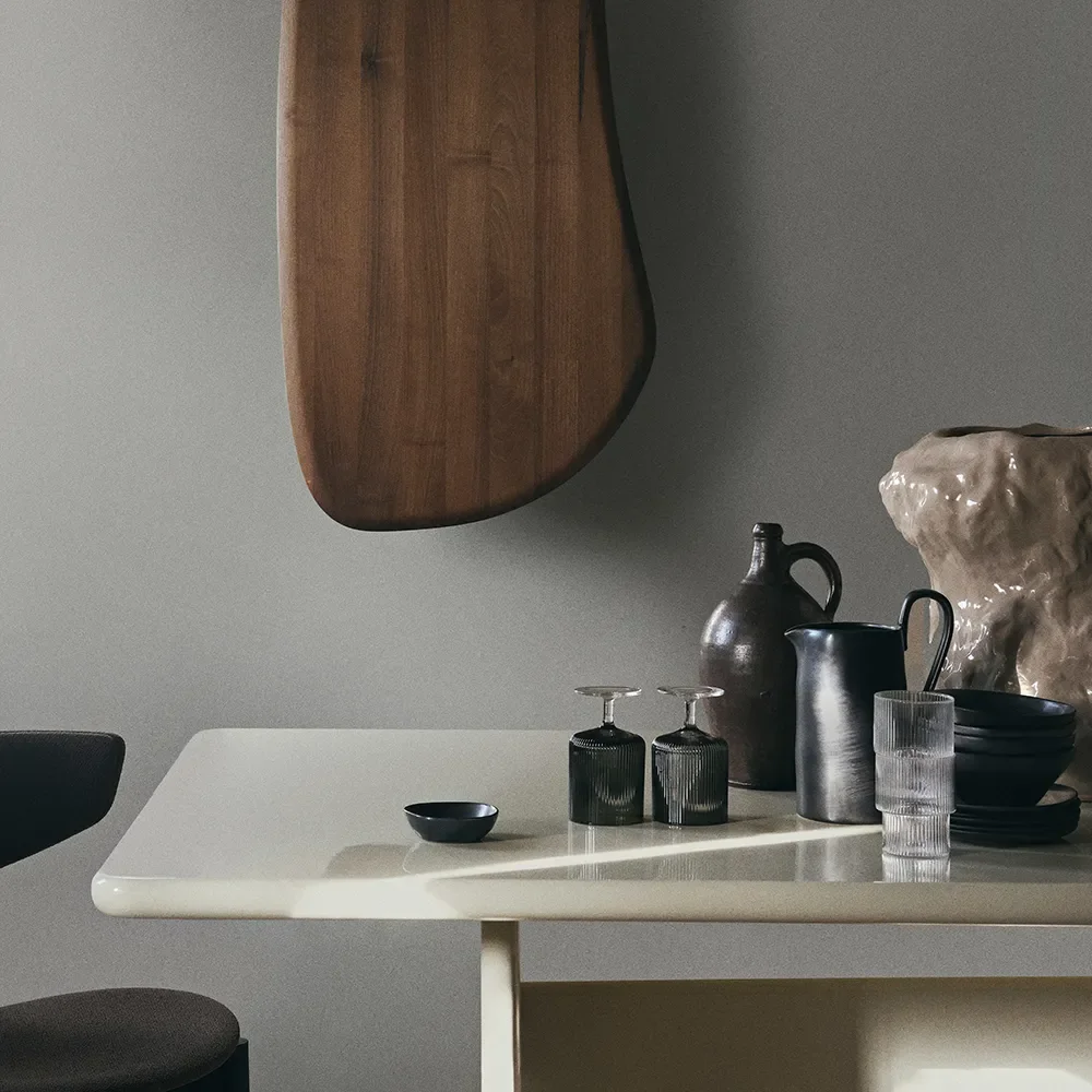 Ripple Vinglas i 2-pak - Smoked Grey