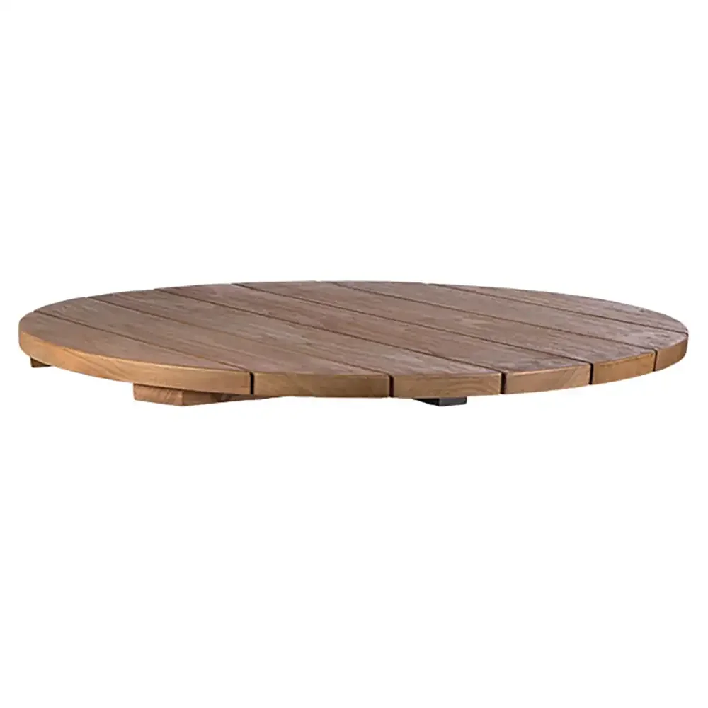 Bordplade 80 cm teak